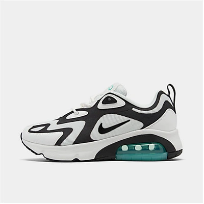 Shop Nike Women's Air Max 200 Casual Shoes In White