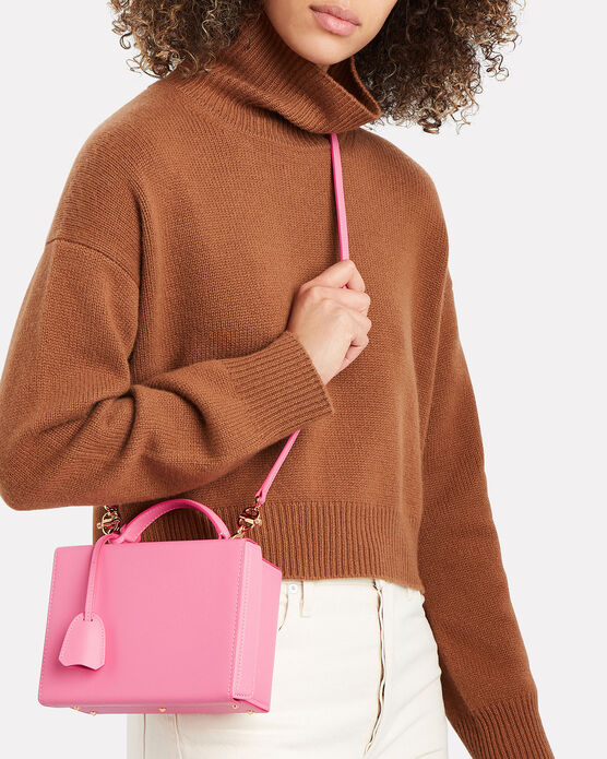 Mark Cross Grace Mini Box Bag In Pink | ModeSens