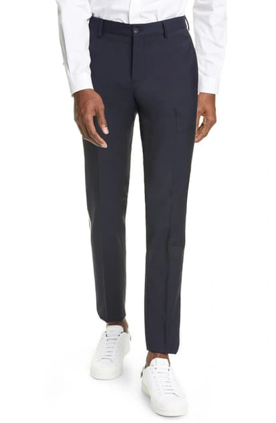 Shop Valentino Track Stripe Pants In Blue Multi