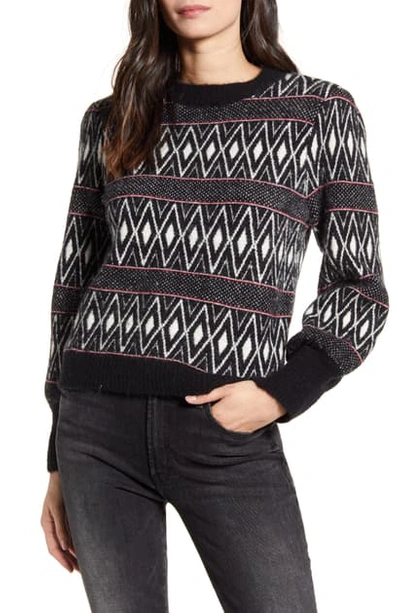 Shop Rails Ana Geo Pattern Sweater In Nordic Stripe