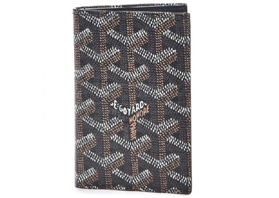 Pre-owned Goyard Saint Pierre Wallet Ine Black