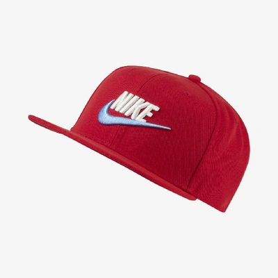 Shop Nike Sportswear Pro Adjustable Hat In Gym Red