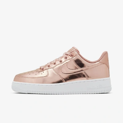 Shop Nike Air Force 1 Sp Women's Shoe (metallic Red Bronze) - Clearance Sale In Metallic Red Bronze,white,rose Gold