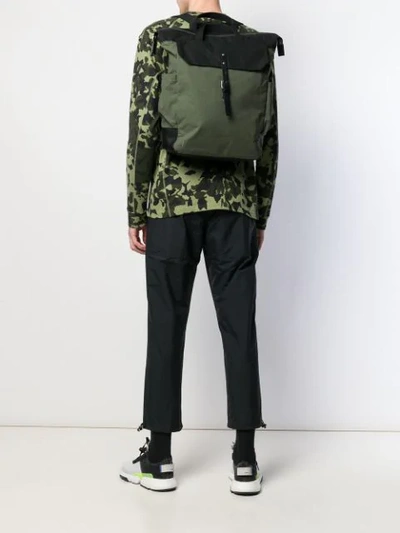 Shop Ally Capellino Fin Backpack In Green