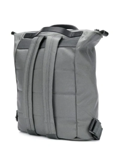 Shop Ally Capellino Mini Hoy Backpack In Grey