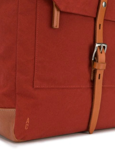 Shop Ally Capellino Jonny Satchel Bag In Red