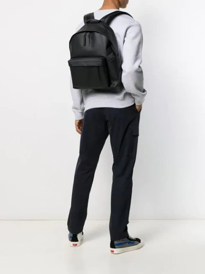 Shop Eastpak Concealed Pocket Backpack In Black
