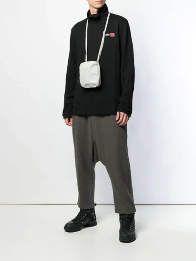 Shop Eastpak Pouch And Lanyard In Grey