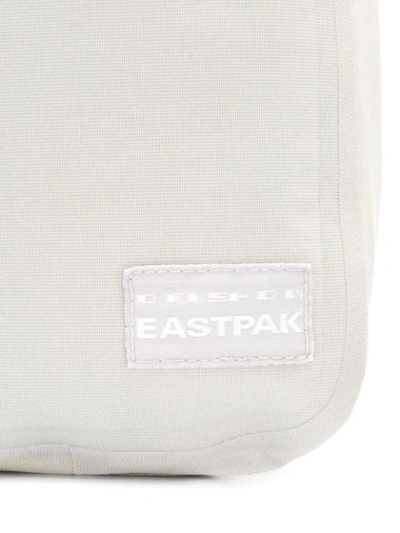 Shop Eastpak Pouch And Lanyard In Grey