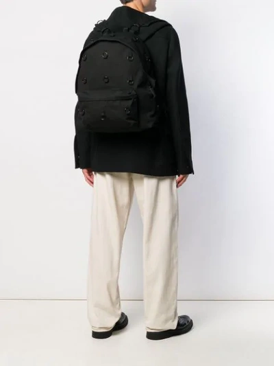 Shop Raf Simons X Eastpack Loop Backpack In Black