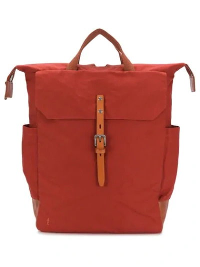 Shop Ally Capellino Fin Backpack In Orange