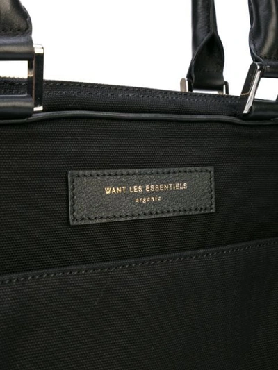 Shop Want Les Essentiels De La Vie Haneda 15'' Slim Computer Bag In Black