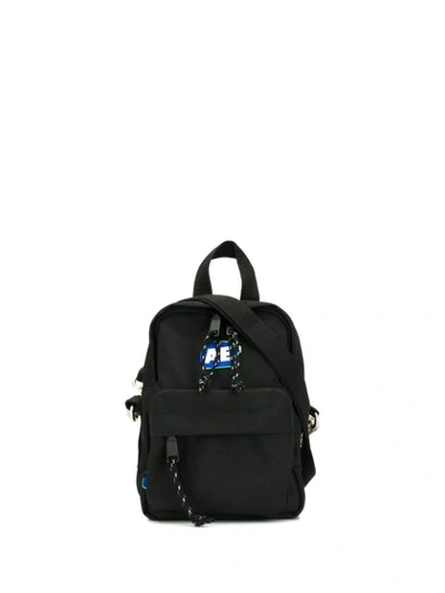 Shop Ader Error Cross-body Backpack In Black