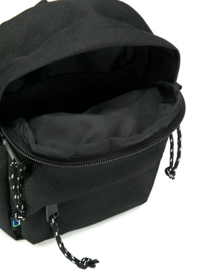 Shop Ader Error Cross-body Backpack In Black