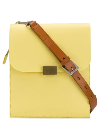 Shop Ally Capellino Lori Crossbody Bag In Yellow