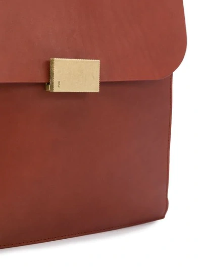 Shop Ally Capellino Lori Shoulder Bag In Brown