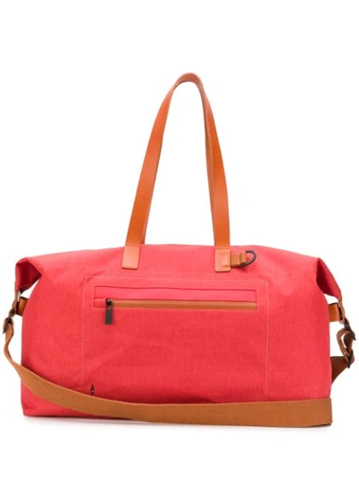 Shop Ally Capellino Cooke Travel & Cycle Holdall In Red