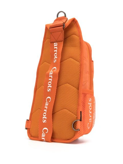 Shop Makavelic X Carrots Cocoon Sling Bag In Orange