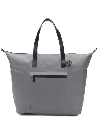 Shop Ally Capellino Saarf Travel & Cycle Tote In Grey