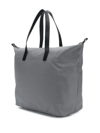 Shop Ally Capellino Saarf Travel & Cycle Tote In Grey