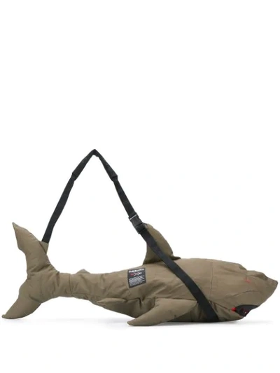 Shop Raeburn Immersion Shark Bag In Green