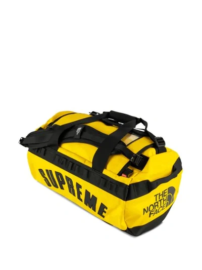 Shop Supreme X The North Face Small Base Camp Bag In Yellow