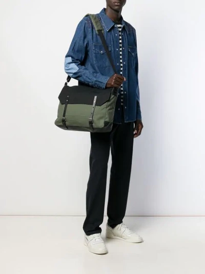 Shop Ally Capellino Jeremy Satchel In Green