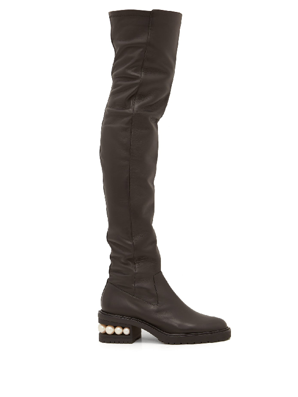 nicholas kirkwood over the knee boots