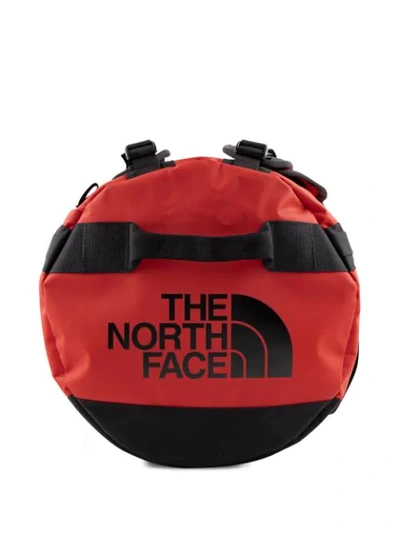 Shop Supreme X The North Face Logo Small Base Camp D Bag In Red