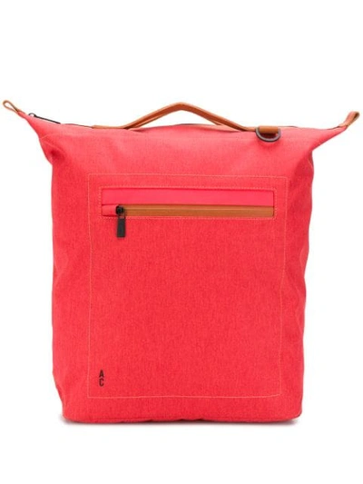 Shop Ally Capellino Hoy Rucksack In Red