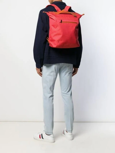 Shop Ally Capellino Hoy Rucksack In Red