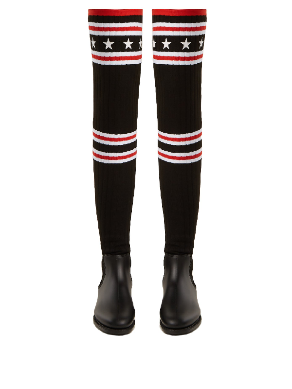 givenchy knit boots