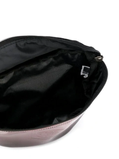 Shop Eastpak Glossy Belt Bag In Pink