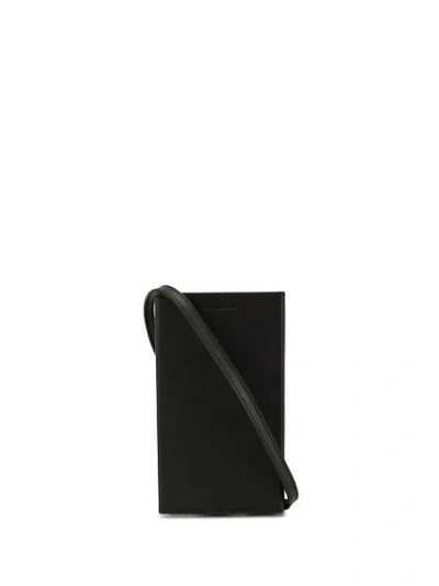 Shop Jil Sander Rectangular Crossbody Bag In Black