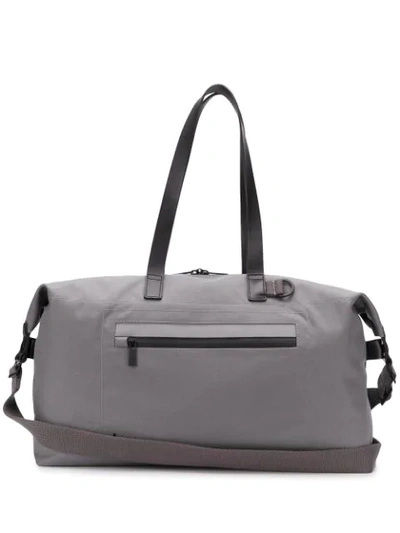 Shop Ally Capellino Cooke Travel & Cycle Holdall In Grey