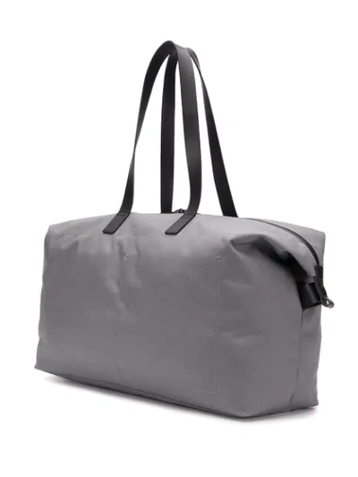 Shop Ally Capellino Cooke Travel & Cycle Holdall In Grey