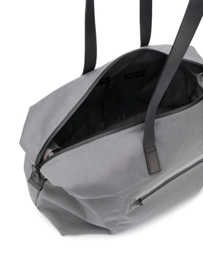 Shop Ally Capellino Cooke Travel & Cycle Holdall In Grey