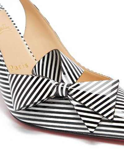 clare nodo slingback louboutin