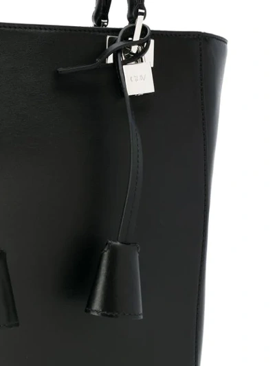 Shop Giambattista Valli Tall Tote In Black