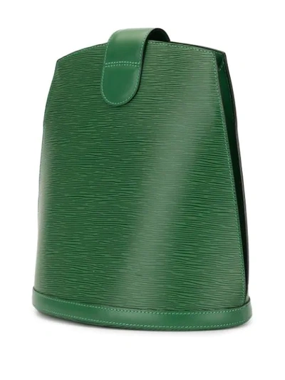 Pre-owned Louis Vuitton  Cluny Shoulder Bag In Green