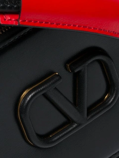 Shop Valentino Vsling Crossbody Bag In Black