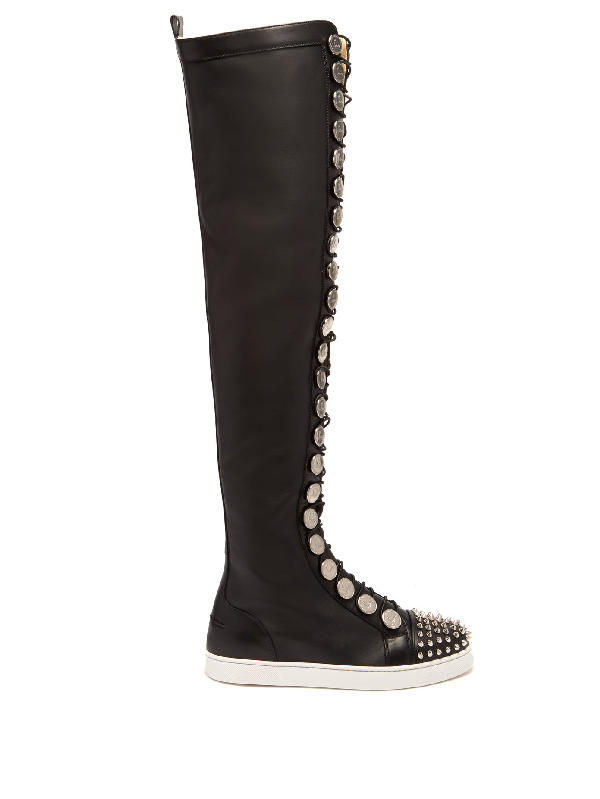 over the knee christian louboutin