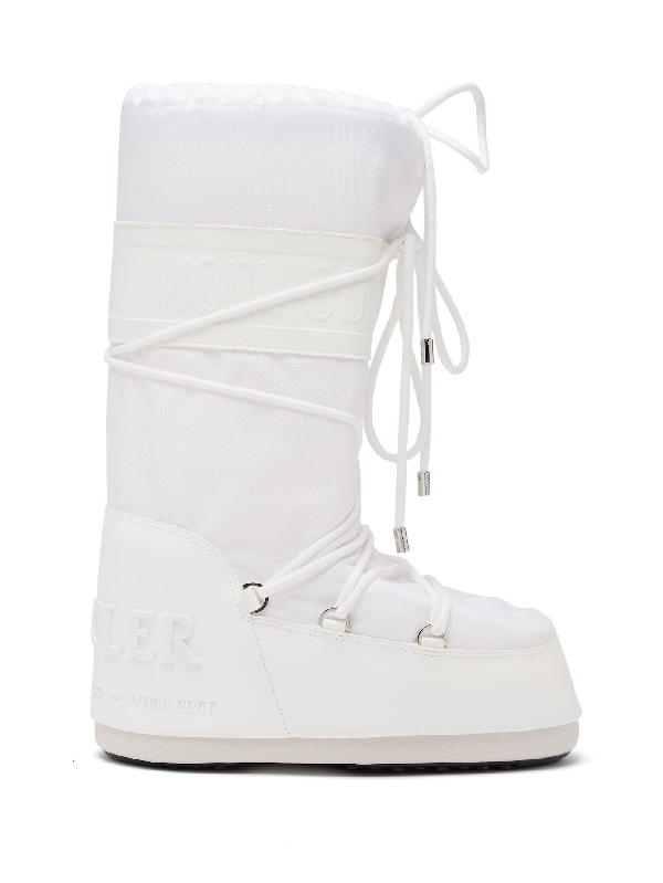 Moncler X Moon Boot® Aprés-ski Boots In White | ModeSens