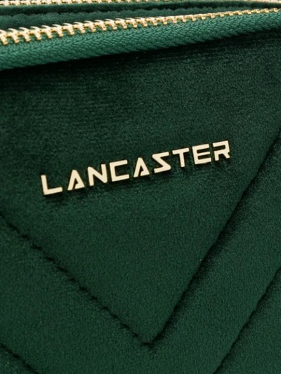 Shop Lancaster Ribbed Crossbody Bag In Green