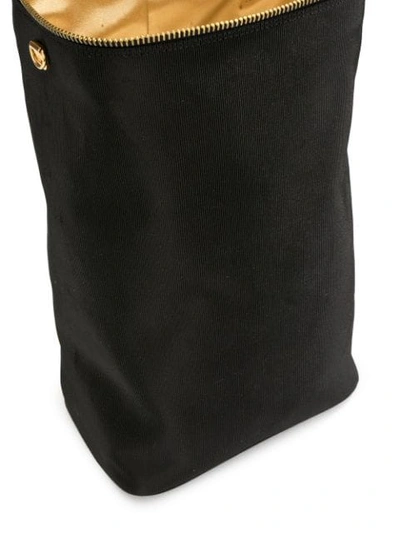 Pre-owned Ferragamo Vara Bow 2way Bag In Black