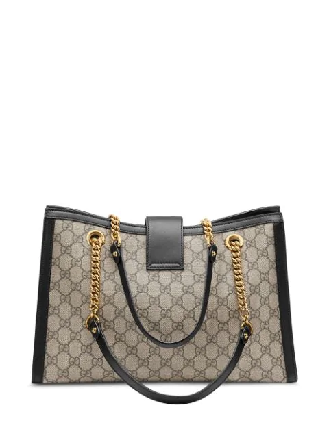 gucci padlock supreme shoulder bag