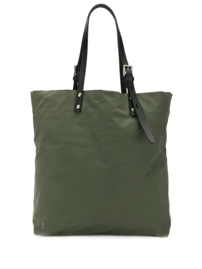 Shop Ally Capellino Natalie Tote Bag In Green