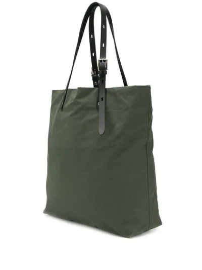 Shop Ally Capellino Natalie Tote Bag In Green