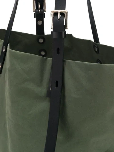 Shop Ally Capellino Natalie Tote Bag In Green