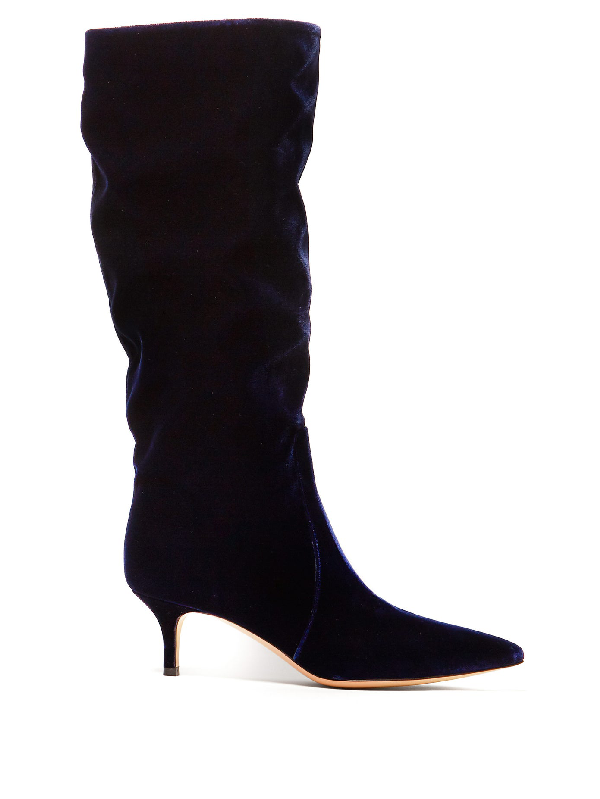 gianvito rossi velvet boots